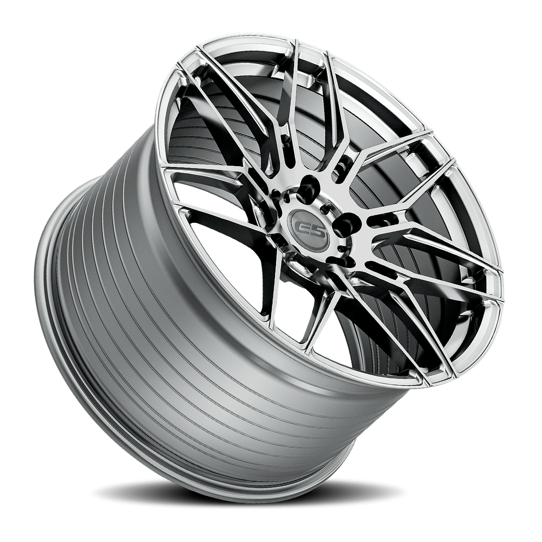 E5 Speedway in Titanium Brushed