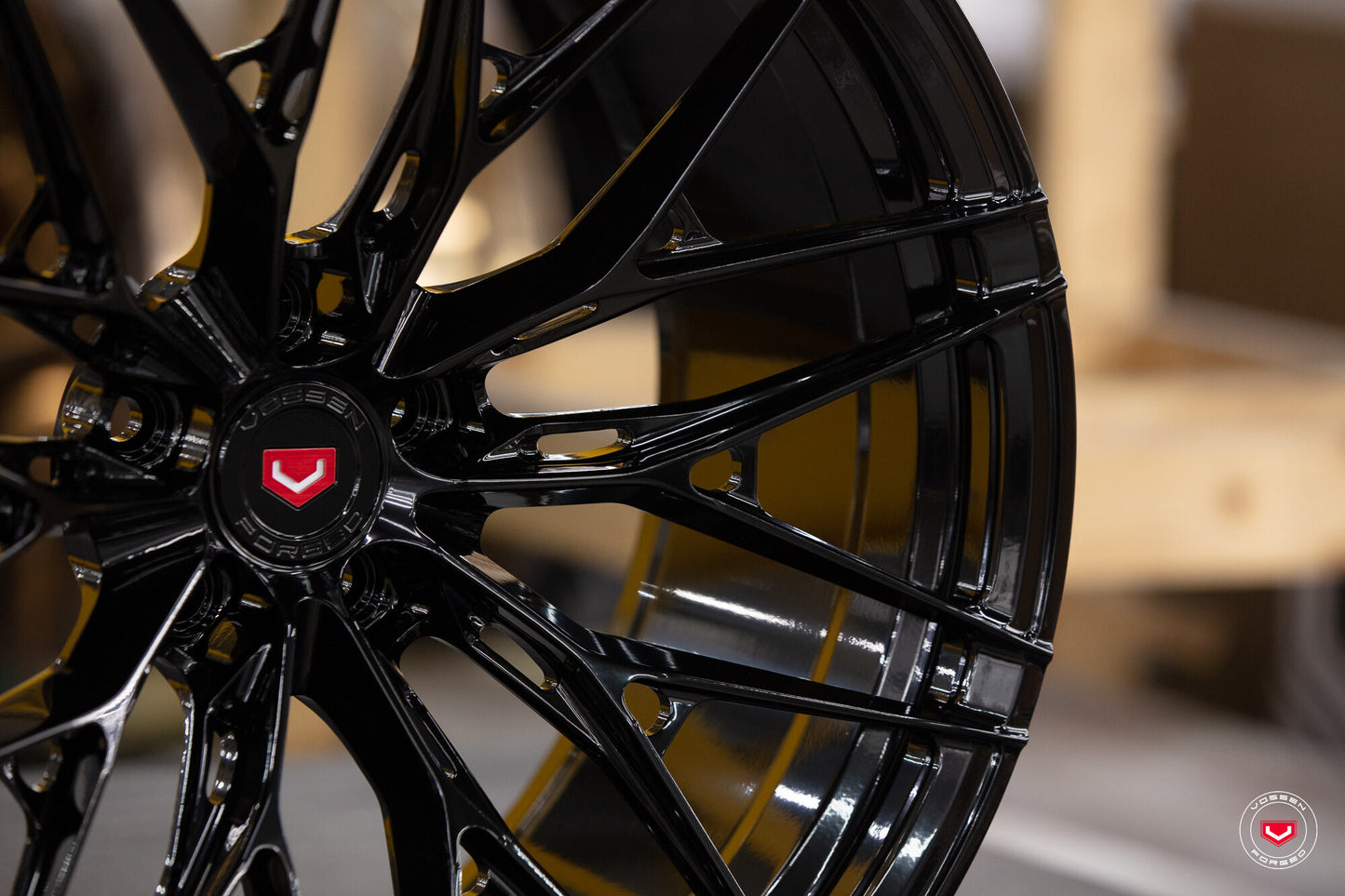 Vossen Forged S21-02 in Gloss Black - Fits Corvette Z06