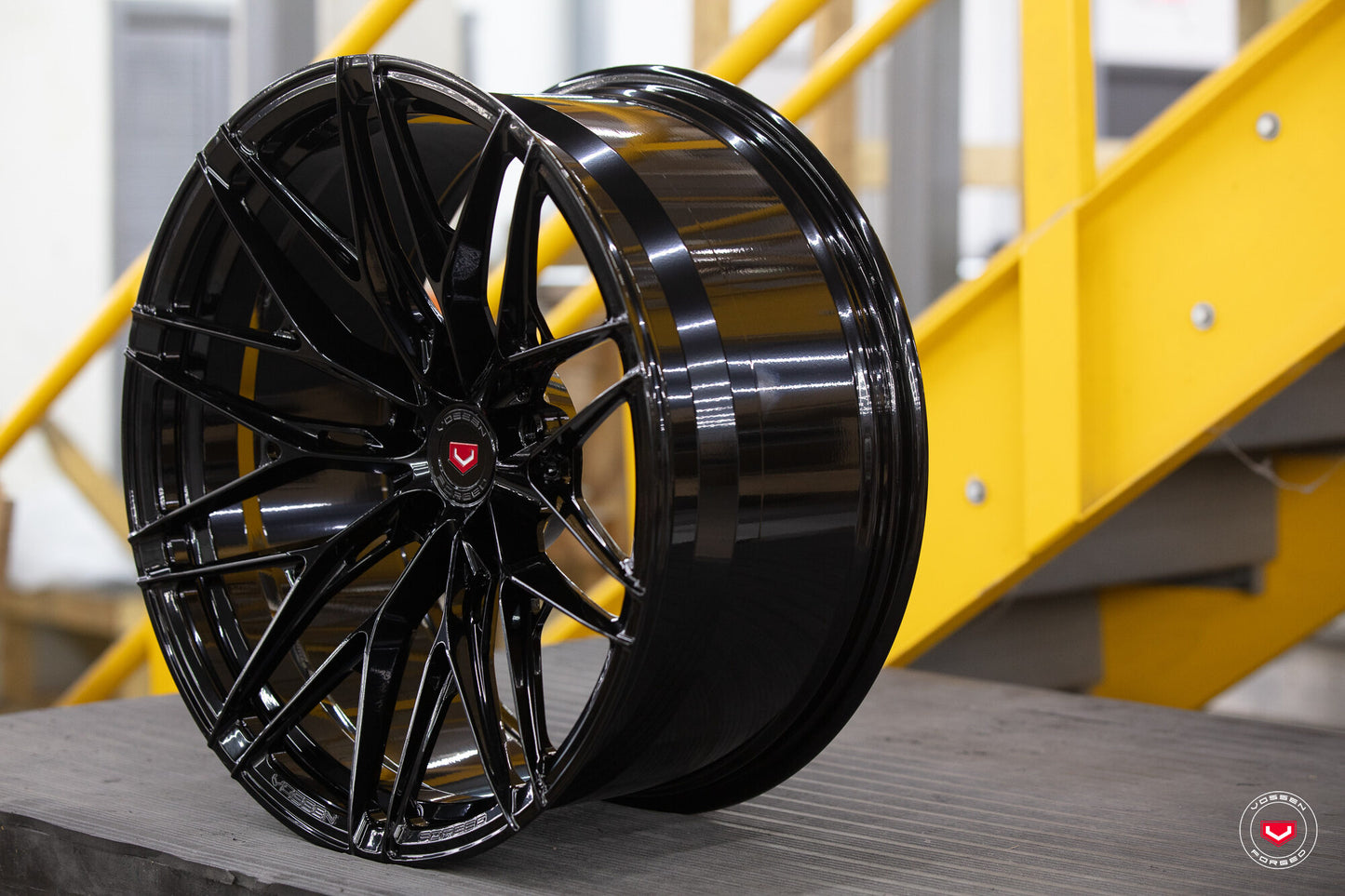 Vossen Forged S21-02 in Gloss Black - Fits Corvette Z06