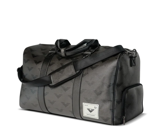 VORSTEINER LEATHER MONOGRAM WEEKENDER BAG