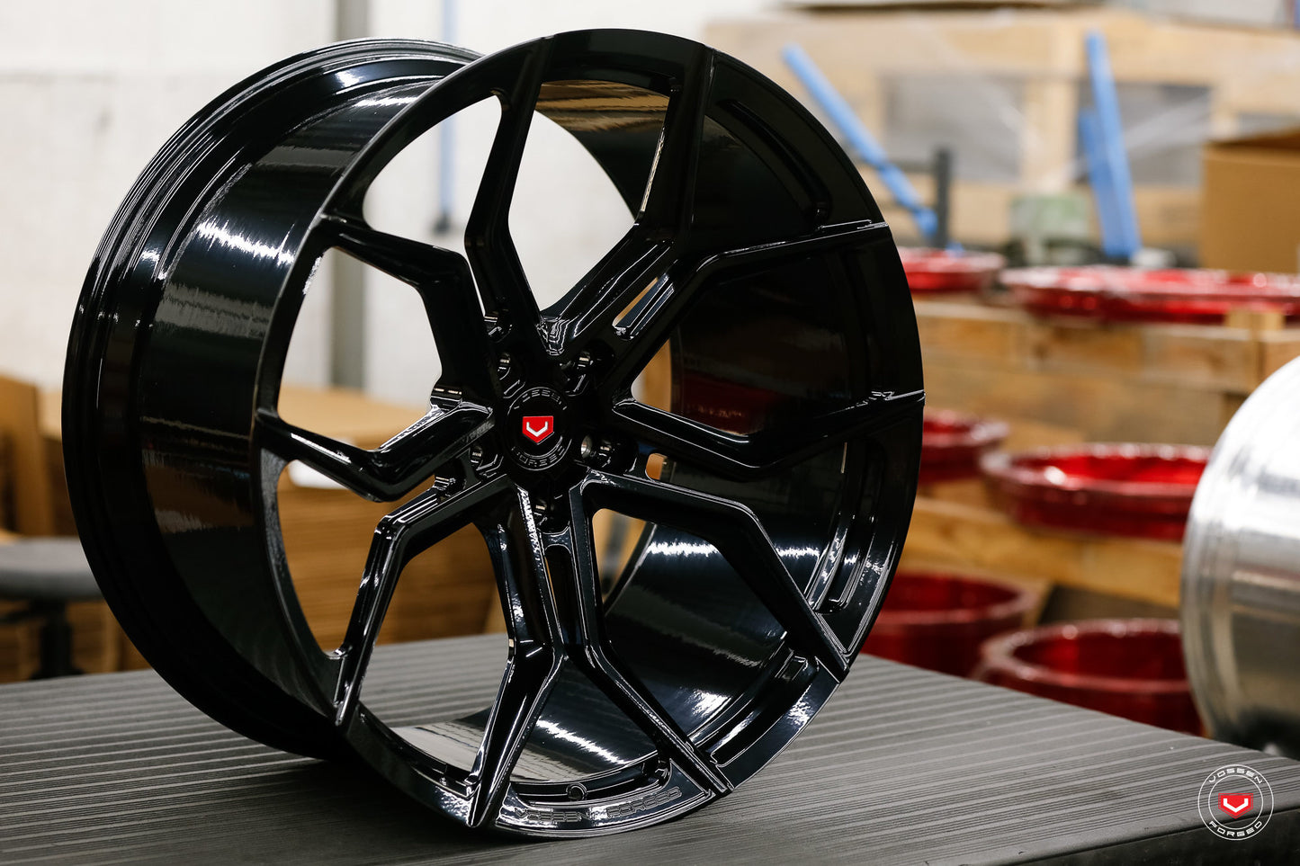 Vossen Forged EVO-3 in Gloss Black - Fits Corvette Stingray