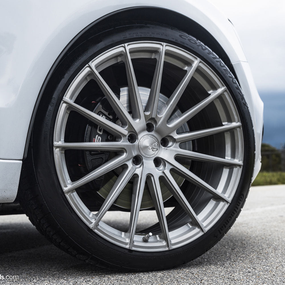 19" Avant Garde M615 Silver 19x8.5 20x11 Wheels Rims Fits Chevrolet Corvette C8