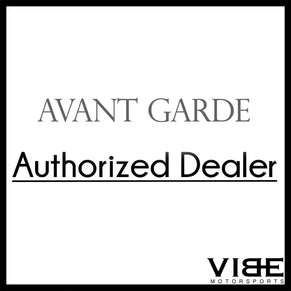 20/21" Avant Garde M520R Black 20x9 21x12 Wheels Rims Fits Chevrolet Corvette C8