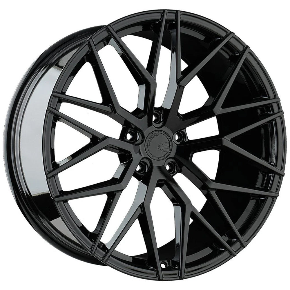 20/21" Avant Garde M520R Black 20x9 21x12 Wheels Rims Fits Chevrolet Corvette C8