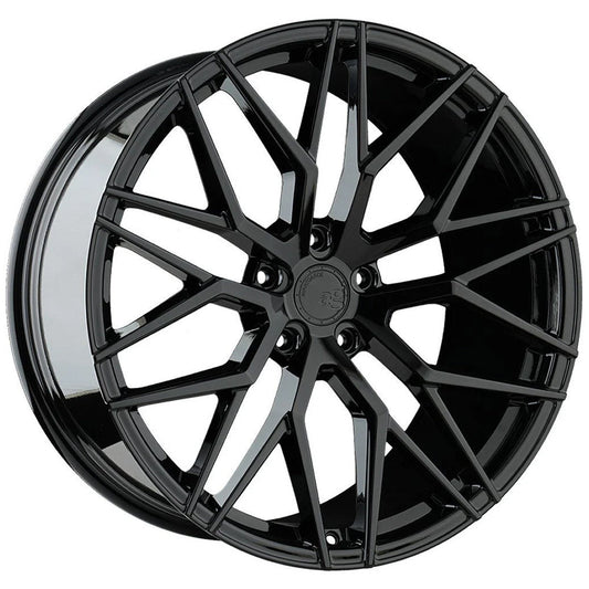 20/21" Avant Garde M520R Black 20x9 21x12 Wheels Rims Fits Chevrolet Corvette C8