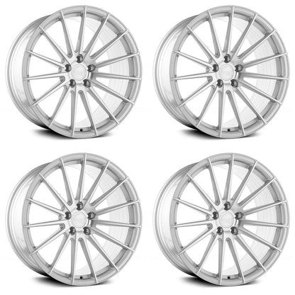 19" Avant Garde M615 Silver 19x8.5 20x11 Wheels Rims Fits Chevrolet Corvette C8