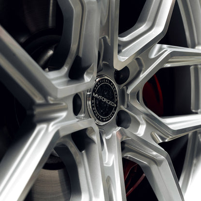 20/21 MV Forged MVF5 Silver 20X9 21X12 Concave Wheels Fits Chevrolet Corvette C8