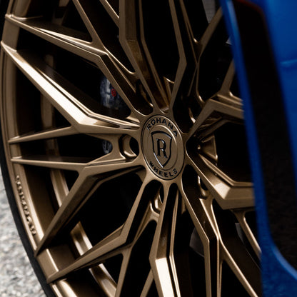 20/21" Rohana RFX17 Bronze Forged Concave Wheels Rims Fits Chevrolet Corvette C8