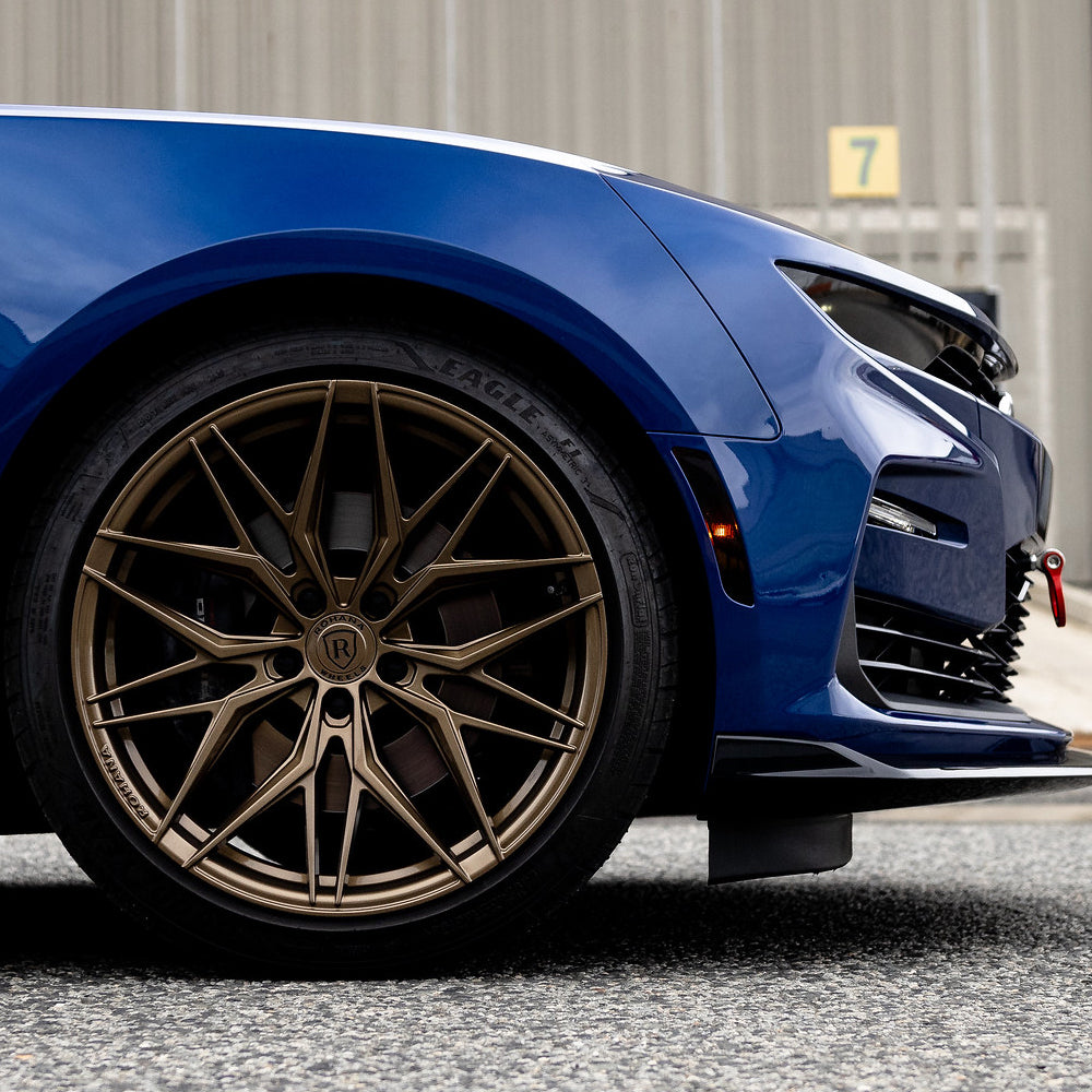 20/21" Rohana RFX17 Bronze Forged Concave Wheels Rims Fits Chevrolet Corvette C8