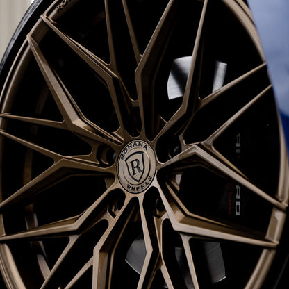 20/21" Rohana RFX17 Bronze Forged Concave Wheels Rims Fits Chevrolet Corvette C8