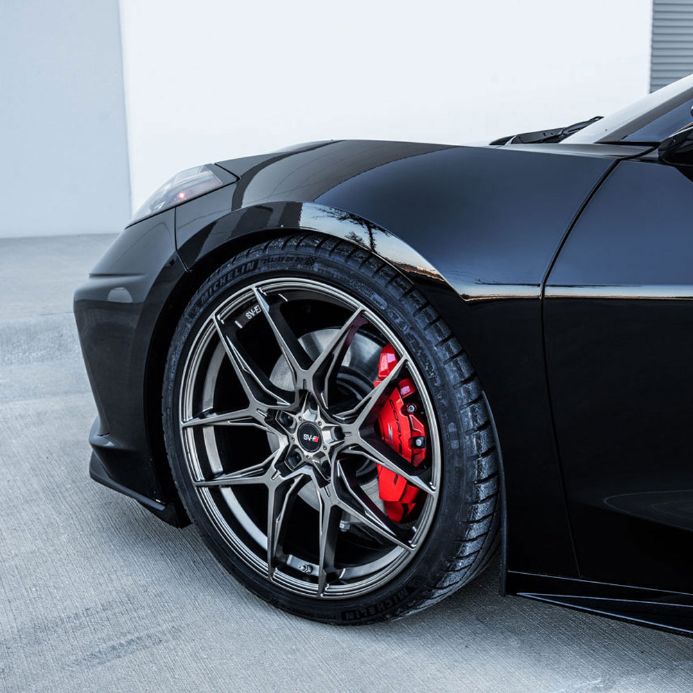 20/21" Savini SV-F5 Tinted 20x9 21x12 Wheels Rims Fits Chevrolet Corvette C8