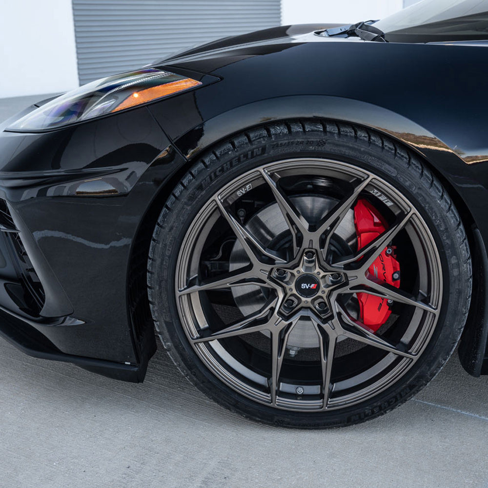 20/21" Savini SV-F5 Tinted 20x9 21x12 Wheels Rims Fits Chevrolet Corvette C8
