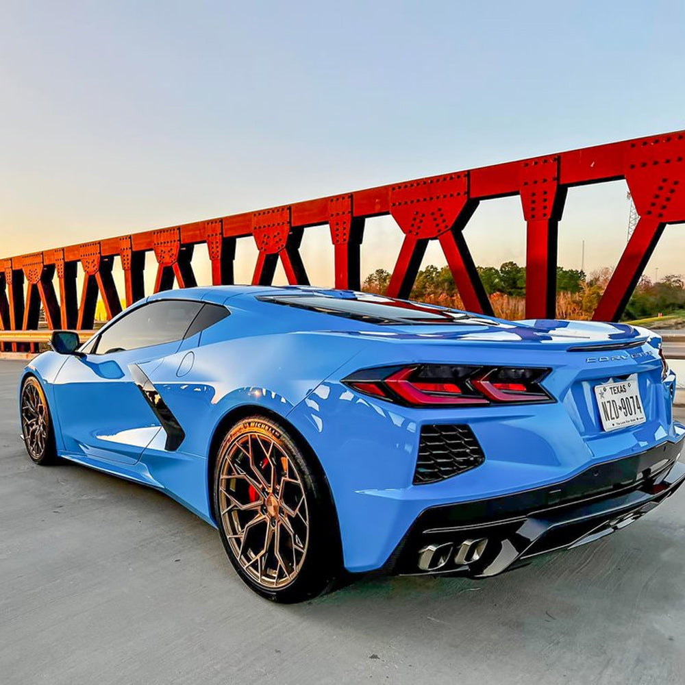 20/21" Stance SF10 Bronze 20x9 21x12 Wheels Rims Chevrolet Corvette C8