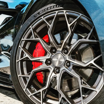 20/21" Stance SF10 Bronze 20x9 21x12 Wheels Rims Chevrolet Corvette C8