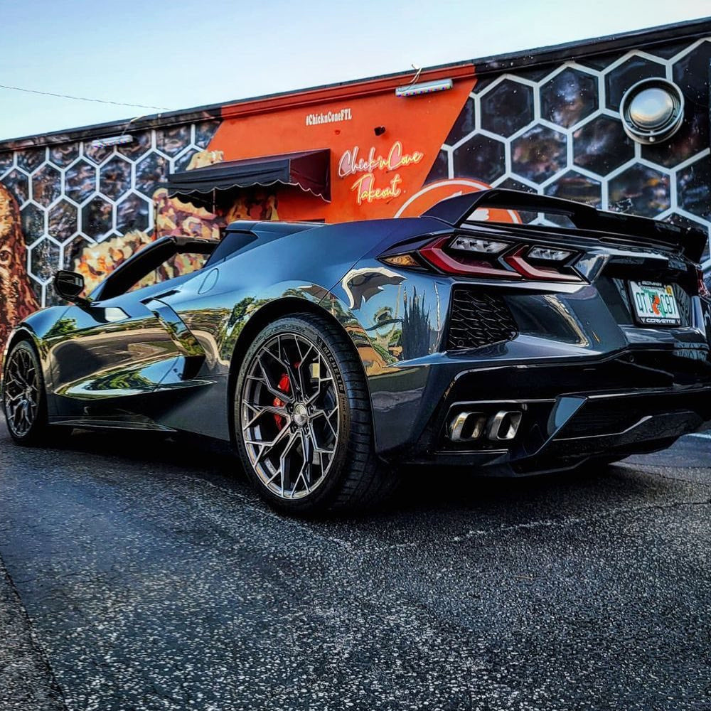 20/21" Stance SF10 Bronze 20x9 21x12 Wheels Rims Chevrolet Corvette C8