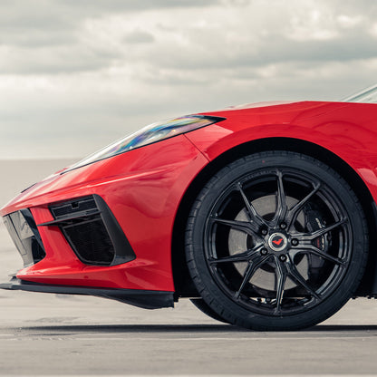 19/20" Vorsteiner V-FF 103 Black Forged Wheels Rims Fits Chevrolet Corvette C8