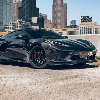 20/21" Rohana RFX17 Black Forged Concave Wheels Rims Fits Chevrolet Corvette C8