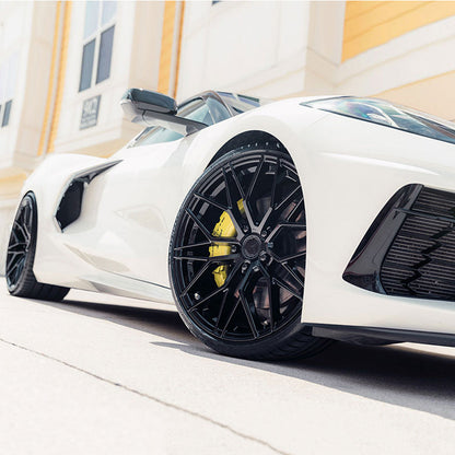 20/21" Avant Garde M520R Black 20x9 21x12 Wheels Rims Fits Chevrolet Corvette C8