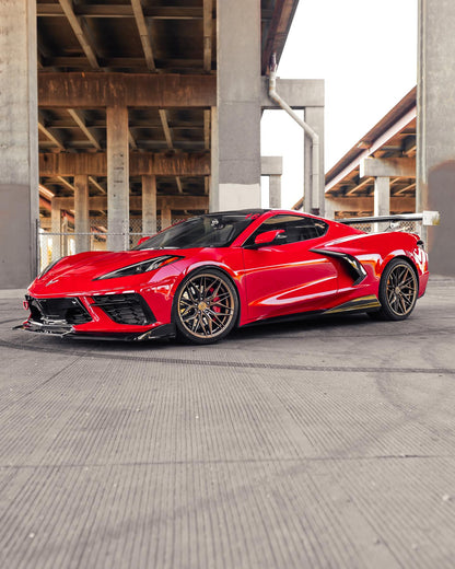 20/21" Rohana RFX17 Bronze Forged Concave Wheels Rims Fits Chevrolet Corvette C8