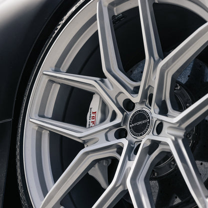 20/21 MV Forged MVF5 Silver 20X9 21X12 Concave Wheels Fits Chevrolet Corvette C8
