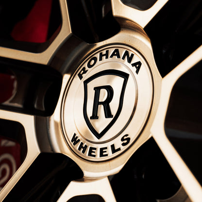 19/20" Rohana RFC3 Black Concave Wheels Rims Fits Chevrolet C8 Corvette