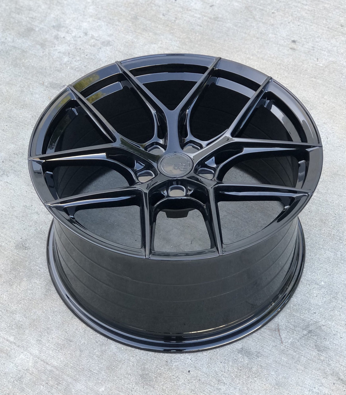 20/21" Avant Garde M580R Black 20x9 21x12 Wheels Rims Fits Chevrolet Corvette C8