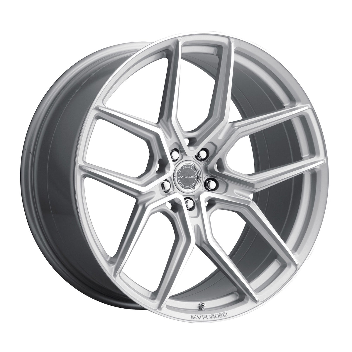 20/21 MV Forged MVF5 Silver 20X9 21X12 Concave Wheels Fits Chevrolet Corvette C8