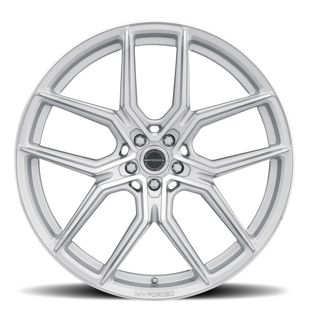 MV Forged+ MVF5 Machine Silver – Corvette C8 Wheels