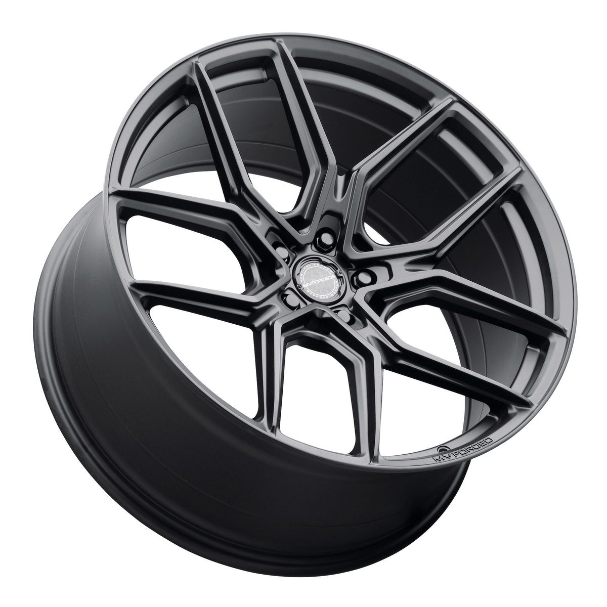 20/21" MV Forged MVF5 Black 20X9 21X12 Concave Wheels Fits Chevrolet Corvette C8