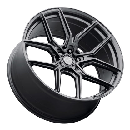 20/21" MV Forged MVF5 Black 20X9 21X12 Concave Wheels Fits Chevrolet Corvette C8