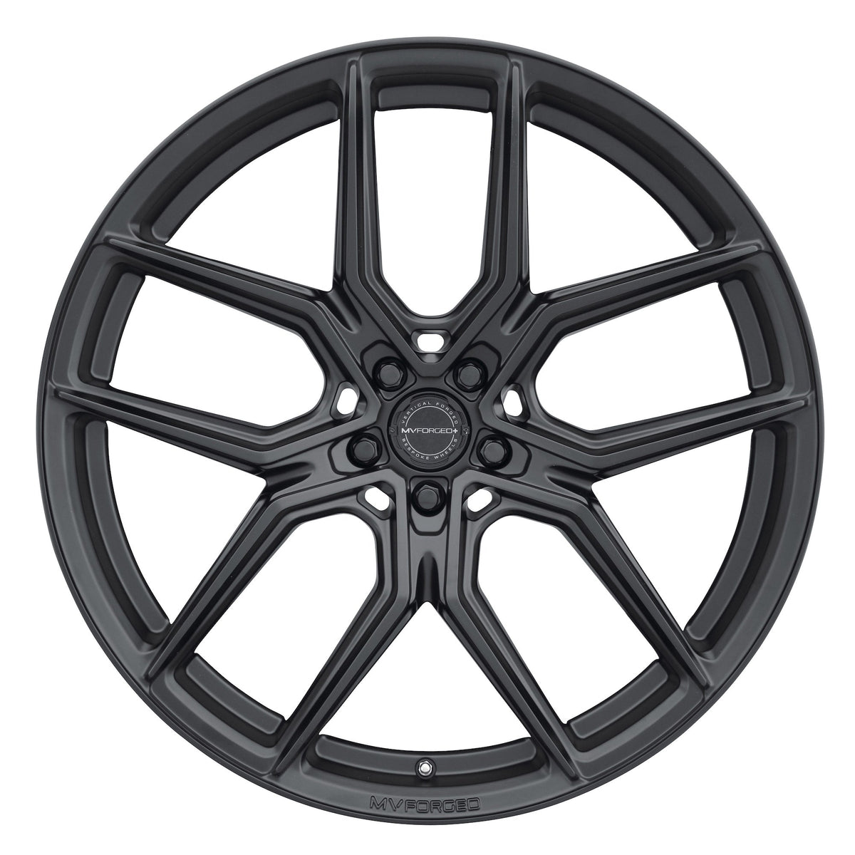 20/21" MV Forged MVF5 Black 20X9 21X12 Concave Wheels Fits Chevrolet Corvette C8