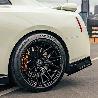 20/21" Rohana RFX17 Black Forged Concave Wheels Rims Fits Chevrolet Corvette C8