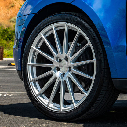 19" Avant Garde M615 Silver 19x8.5 20x11 Wheels Rims Fits Chevrolet Corvette C8