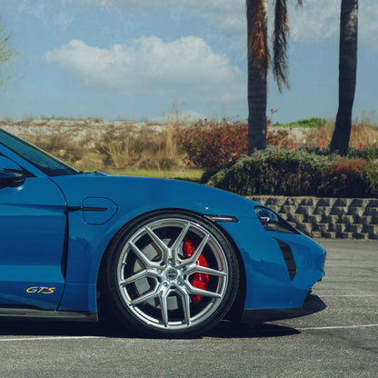 20/21 MV Forged MVF5 Silver 20X9 21X12 Concave Wheels Fits Chevrolet Corvette C8