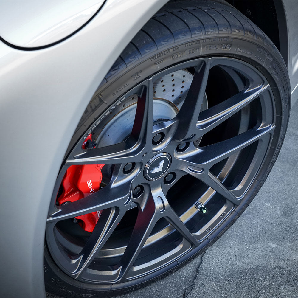 19/20" Vorsteiner V-FF 101 Gray Forged Wheels Rims Fits Chevrolet Corvette C8