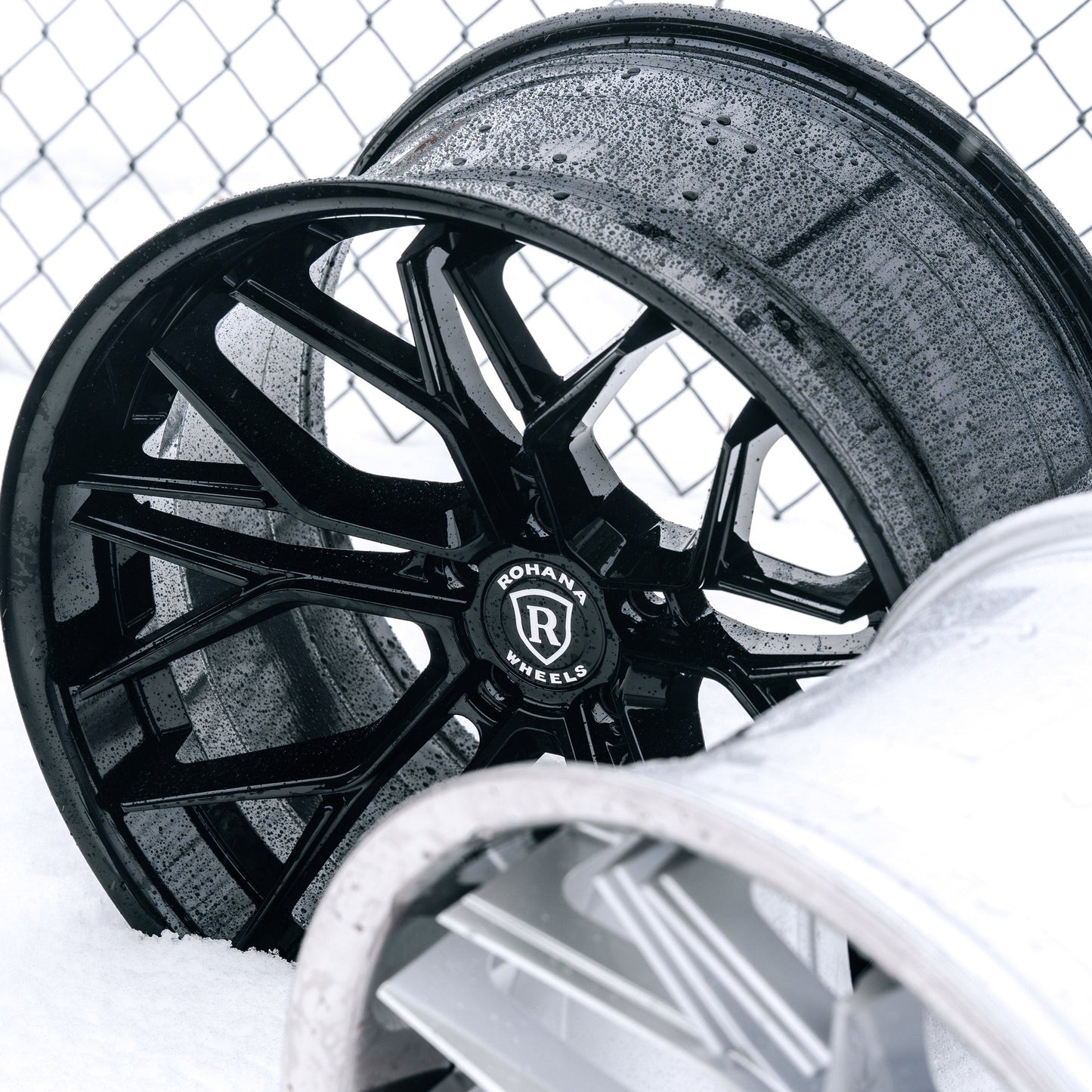 19/20" Rohana RFC3 Black Concave Wheels Rims Fits Chevrolet C8 Corvette