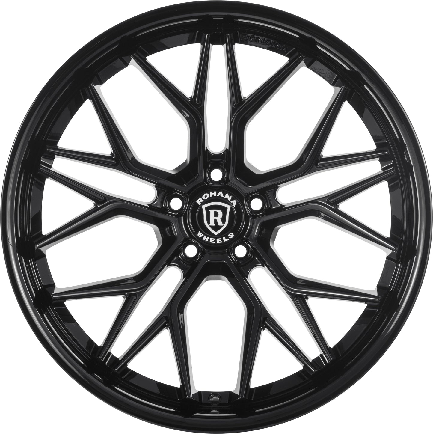 19/20" Rohana RFC3 Black Concave Wheels Rims Fits Chevrolet C8 Corvette