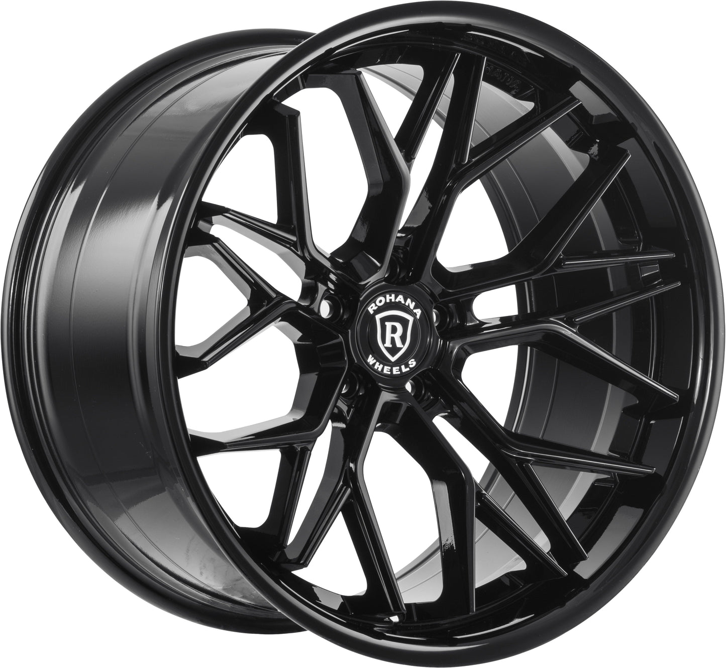 19/20" Rohana RFC3 Black Concave Wheels Rims Fits Chevrolet C8 Corvette