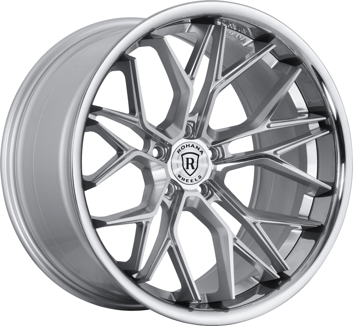 19/20" Rohana RFC3 Silver Concave Wheels Rims Fits Chevrolet C8 Corvette
