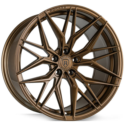 20/21" Rohana RFX17 Bronze Forged Concave Wheels Rims Fits Chevrolet Corvette C8
