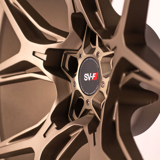 20/21" Savini SV-F5 Bronze 20x9 21x12 Wheels Rims Fits Chevrolet Corvette C8