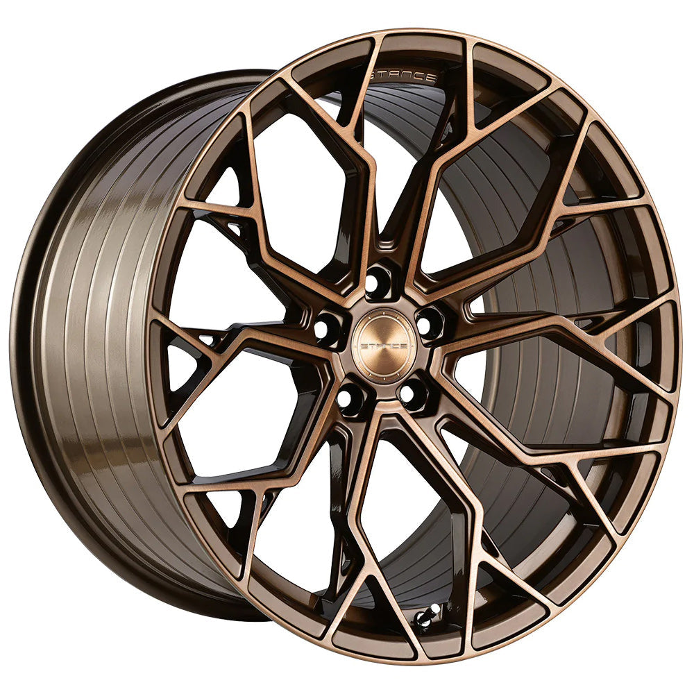 20/21" Stance SF10 Bronze 20x9 21x12 Wheels Rims Chevrolet Corvette C8