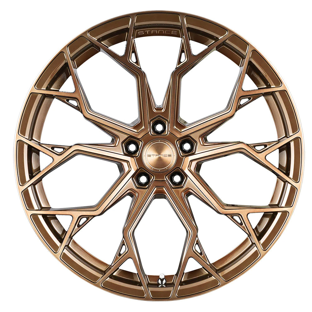 20/21" Stance SF10 Bronze 20x9 21x12 Wheels Rims Chevrolet Corvette C8