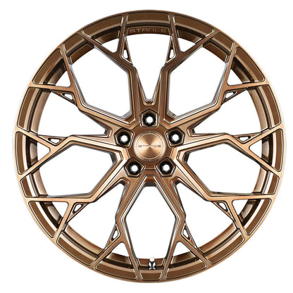 20/21" Stance SF10 Bronze 20x9 21x12 Wheels Rims Chevrolet Corvette C8