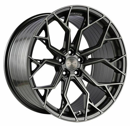 20/21" Stance SF10 Gunmetal 20x9 21x12 Wheels Rims Chevrolet Corvette C8