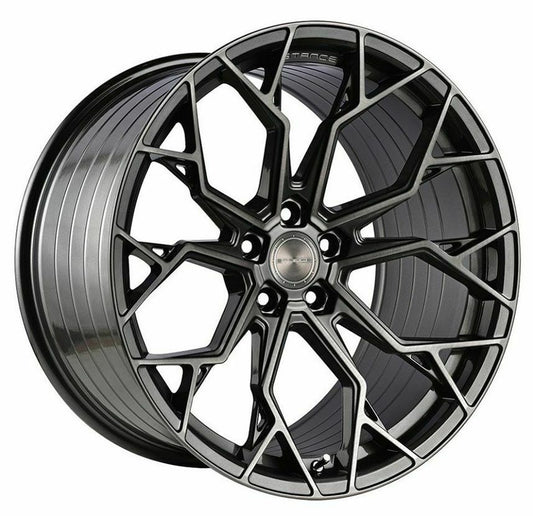 20/21" Stance SF10 Gunmetal 20x9 21x12 Wheels Rims Chevrolet Corvette C8