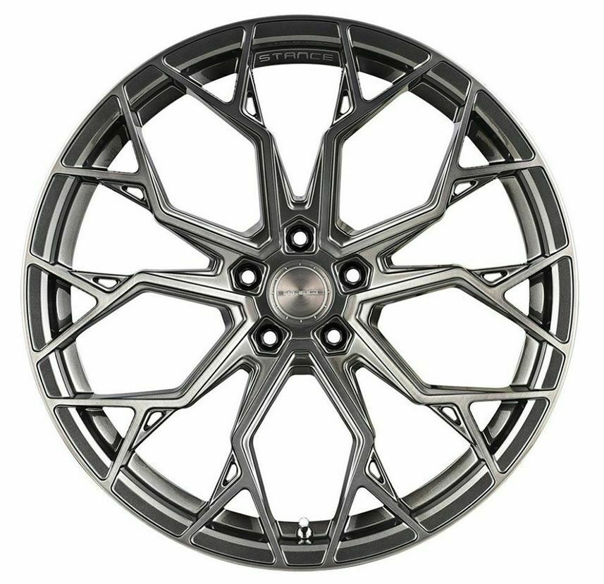 20/21" Stance SF10 Gunmetal 20x9 21x12 Wheels Rims Chevrolet Corvette C8