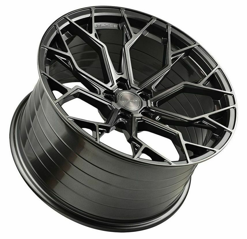 20/21" Stance SF10 Gunmetal 20x9 21x12 Wheels Rims Chevrolet Corvette C8