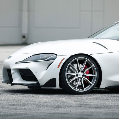 20" Vossen HF3 Grey 20x9 21x12 Concave Wheels Rims Fits Chevrolet Corvette C8