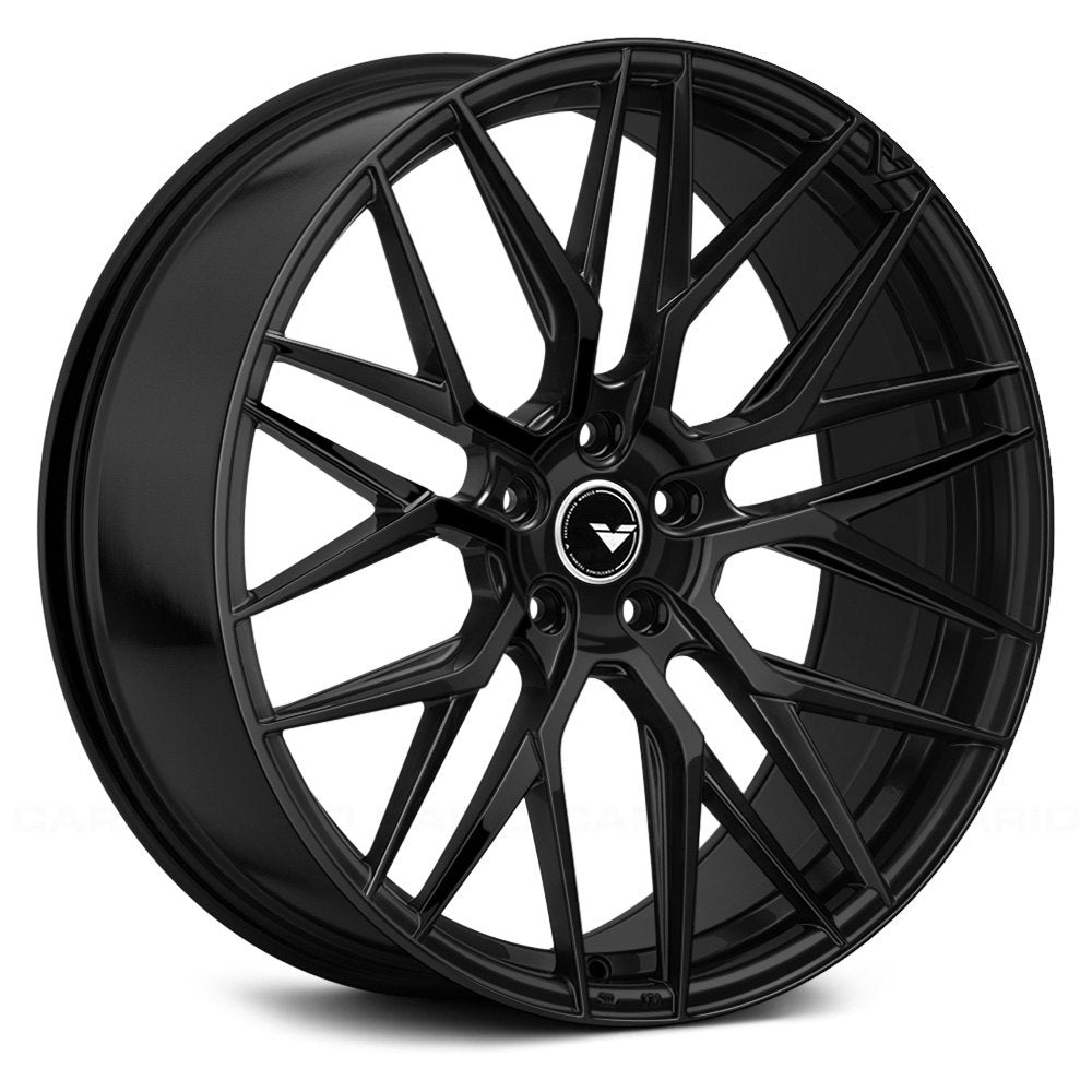 19/20" Vorsteiner V-FF 107 Black Forged Wheels Rims Fits Chevrolet Corvette C8